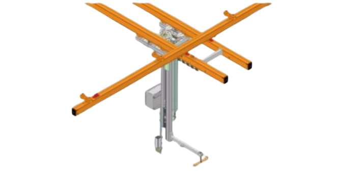 Fondteppich Einbaugreifer – Visual